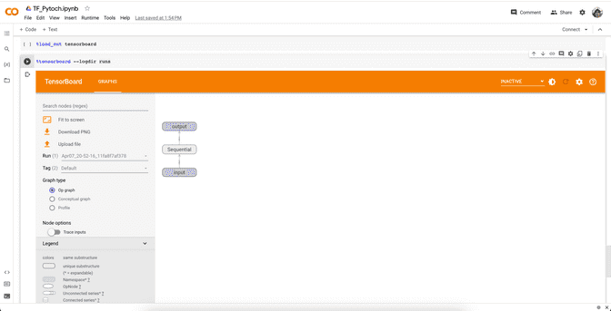 TensorBoard in Google Colab